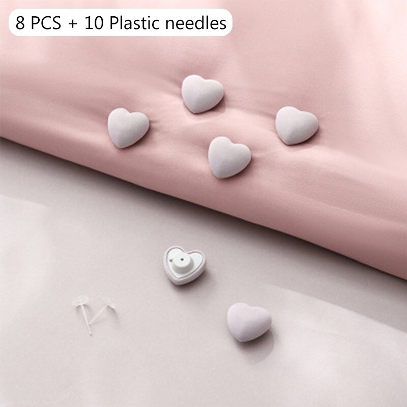 4/8 Stuks Panda Quilt Stand Antislip Nordic Clips Voor Laken Deken Clip Wasknijpers Covers sluiting Clip Houder: 8PCS  Set F