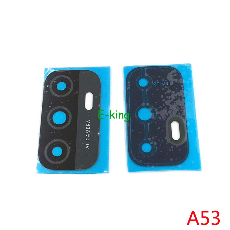 2Stck Zurück Kamera Glas Objektiv Abdeckung Für OPPO A15 A52 A53 A72 A91 A92 A92S A93 A94 A95 A96 mit Ahesive Aufkleber Ersatz Teile: A53