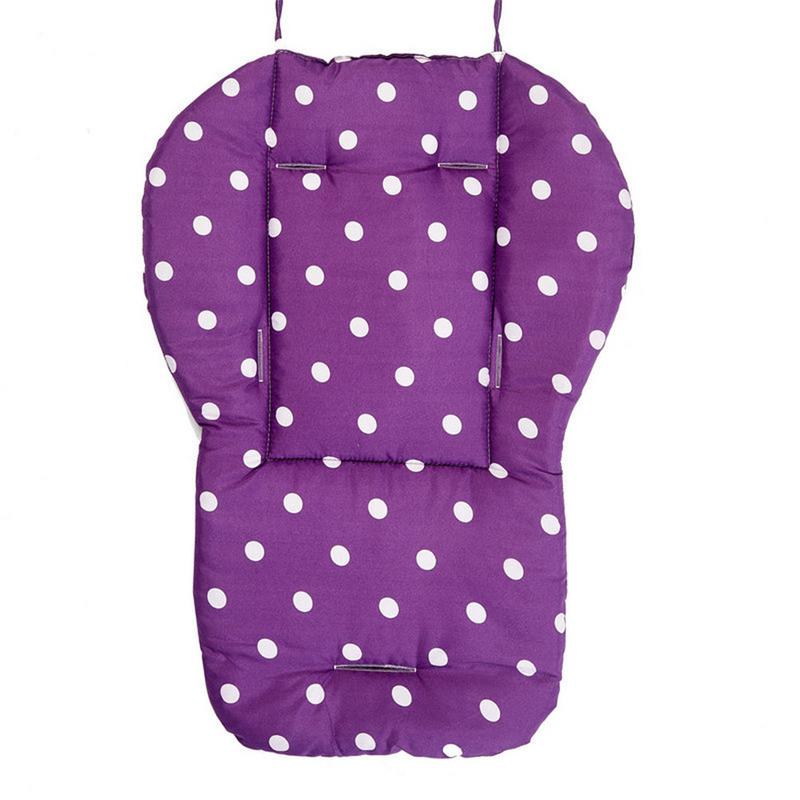 Dot-cojín para asiento de cochecito de bebé, colchón suave para carrito de bebé, almohadilla de algodón, accesorio para alfombrilla, 1 unidad