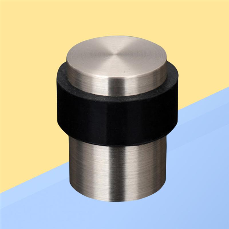 Door Stop Heavy Duty Stainless Steel Wall Mount Safety Door Stop Metal Door Holder Door Stopper: Default Title