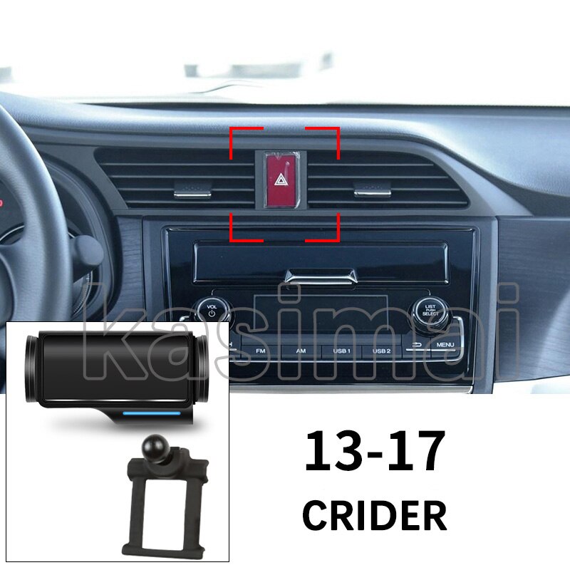Specjalny uchwyt samochodowy do telefonu Honda Civic Accord XRV Crider Vezel Avancier URV CRV w samochodzie magnetyczny uchwyt do telefonu komórkowego dla iPhone: For Crider