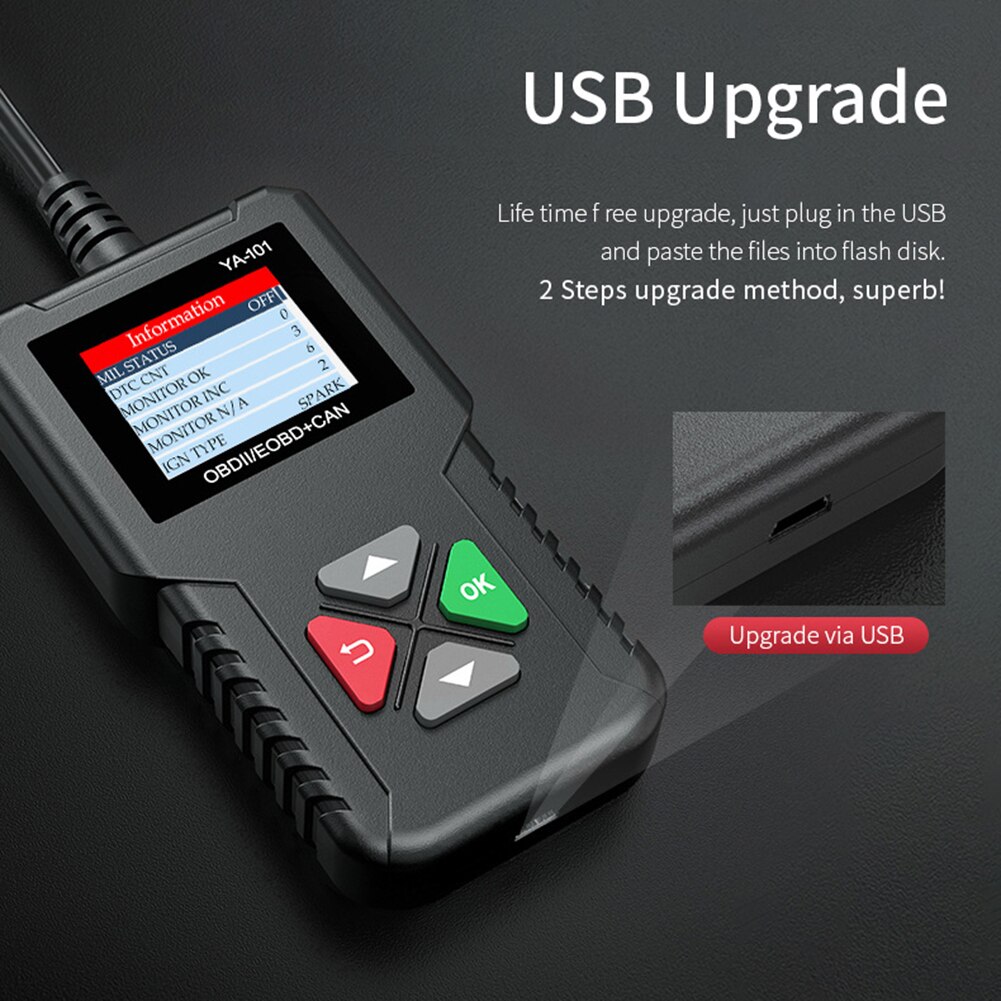 CR3008 OBD2 Automotive Scanner OBDII Code Reader Diagnostic Tool Check Engine Battery Voltage Free Update pk KW850