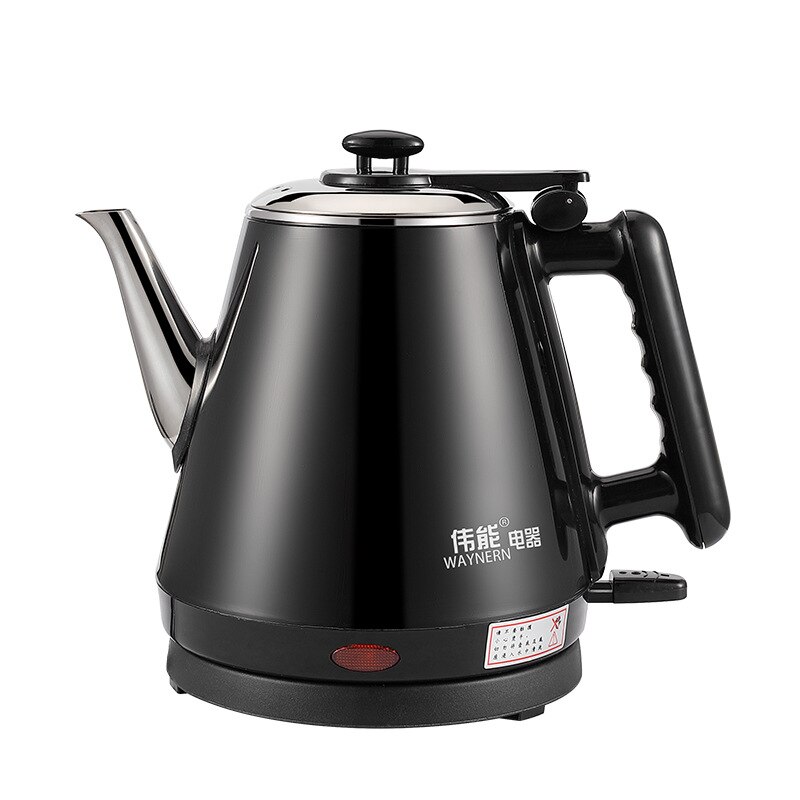 1.2L Touch Stainless Steel Kettle Intelligent Safety Electric Anti-burning Dry Electric Double-layer Chassis Heating Kettle: M1