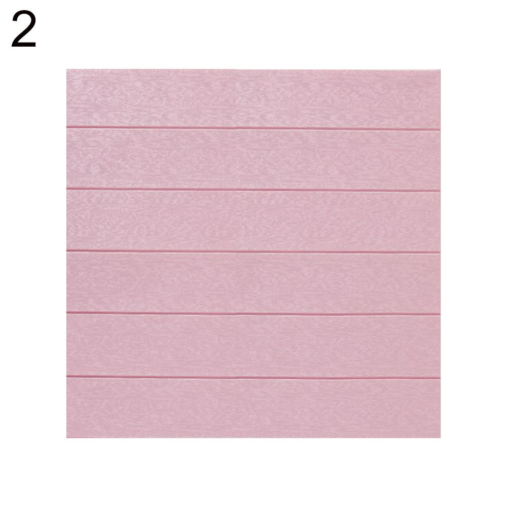 70x70cm 3D Wall Sticker Room Wood Grain Waterproof Self Adhesive Stickers For Home Living Room Kitchen TV Background Decoration: 2