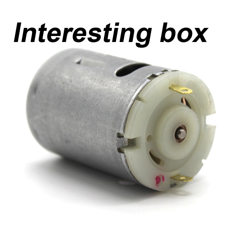 Qsx-545 motor 6V 12V large torque DIY micro tool material small electric drill motor accessories