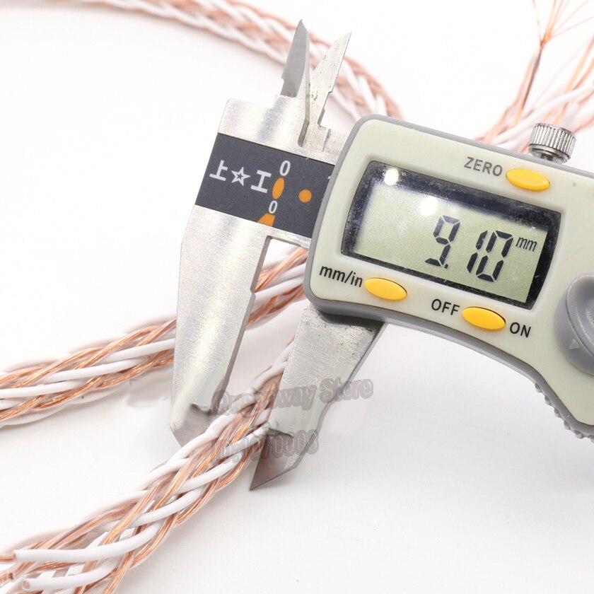 HiFi hi-end hiend 8TC HIFI single crystal copper AV main speaker cable HIFI speaker cable