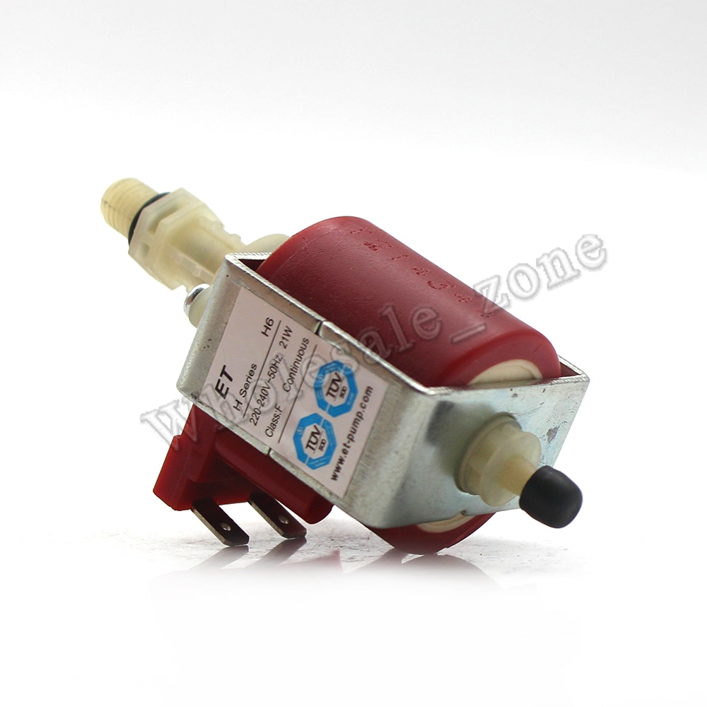 H6 21W AC 220V - 240V Plunger Gas Water Suction Electromagnetic Solenoid Pump for Washing machine / Range hood / Steam generator