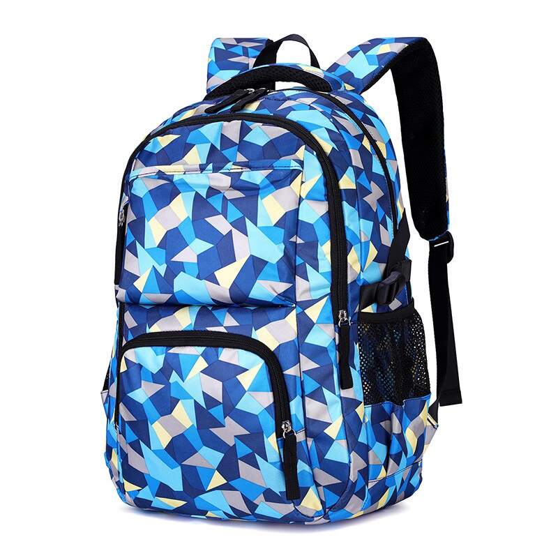 School Bags For Girls Cute Kids Bag Waterproof School Bags Children School Backpacks Kids Book Bag Satchel Mochila: blue