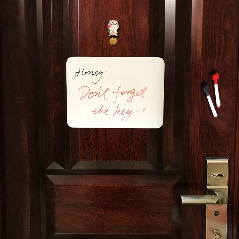 Magnet whiteboard A4 soft magnetic board, Drying Erase drawing Office Flexible Pad and recording board For Fridge Refrigerator
