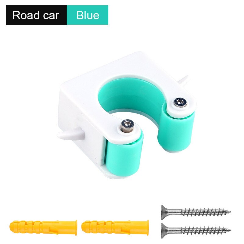 Bicycle Rack Storage Bicycle Parking Rack Buckle Road Mountain Bike Wall Mount Hook Portable Indoor Vertical Bike Storage Cycl: Road type blue