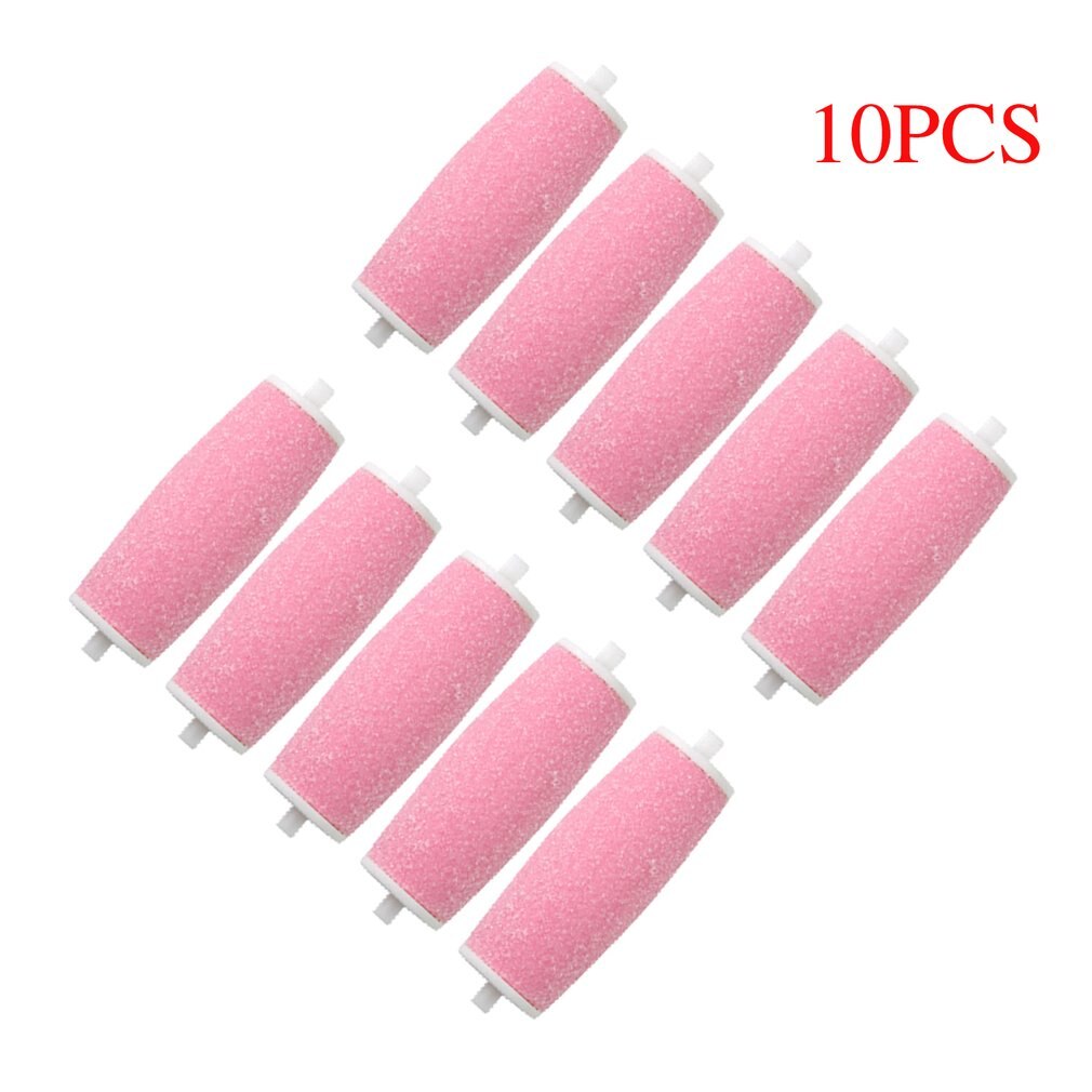 10Pcs Dull Poolse Voetverzorging Tool Heads Hard Skin Remover Vullingen Vervanging Rollen Voor Scholls Bestand Voeten Care Tool puntenslijper: FBMJK4803