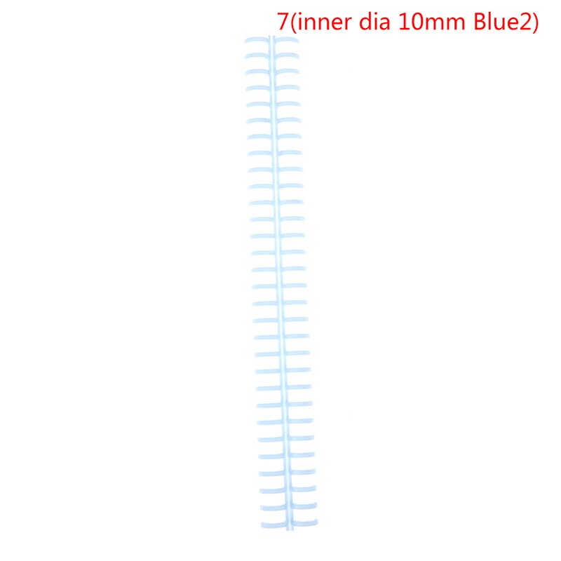 10/12mm 30 otwór koła pierścień luźne liście plastikowy pierścień wiążący dla Kid A4 A5 A6 Notebook Binding klipy papier do majsterkowania Notebook Album: Style-07
