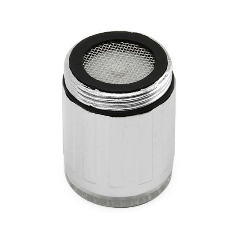 Nueva luz LED para grifo de agua colorida cambiante, cabezal de ducha brillante, aireadores para grifo de cocina