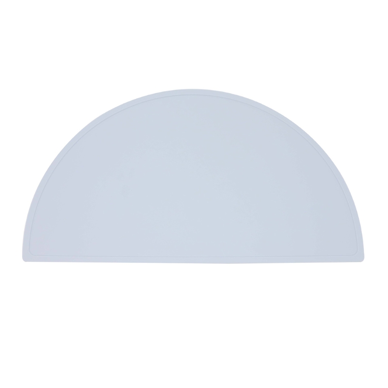 77HD Baby Silicone Placemat Reusable Non-Slip Table Mat Baby Dining Table Pad for Kids Toddler: Blue