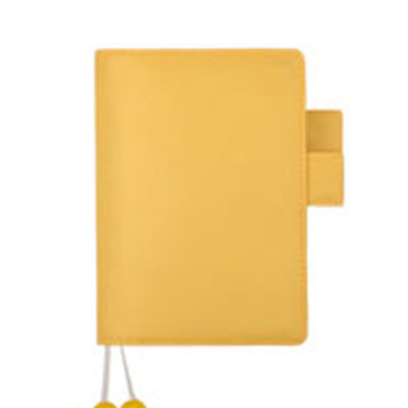 Yiwi A6 Grid Filler Planner Agenda Color Colth Notebook PVC Daily Journal Travel Journal Note Stationery: NO10