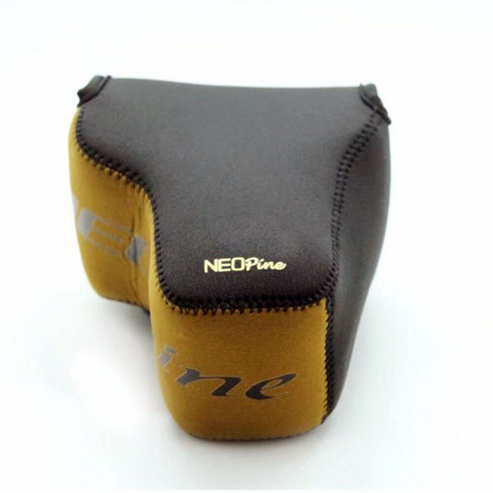 Neopreen Soft Camera Case Tas Voor Sony Alpha A7 A7R A7S/A7 Mark Ii/A7R Iii: Bruin