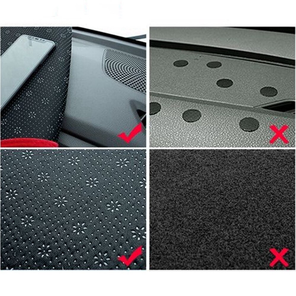 Car Dashboard Cover Non-slip Dashmat Dashboard Cover Sun Shade Dash Board Cover Carpet For Toyota Camry XV50 -