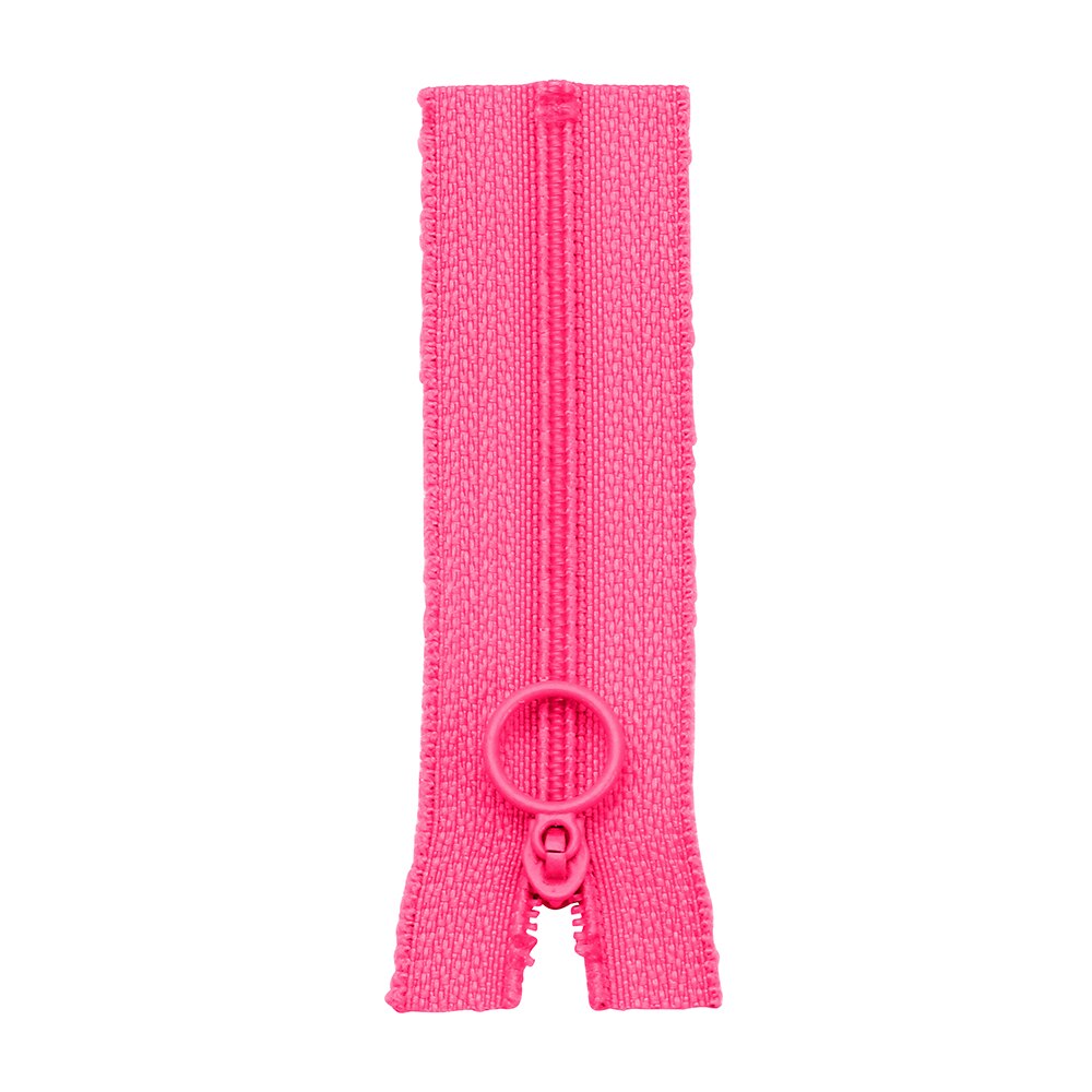 Mini cremalleras de cabeza redonda para ropa de muñeca, accesorios de vestimenta para muñecas hechas a mano, costura, Scrapbooking, ropa con cremallera, 5 uds.: 15