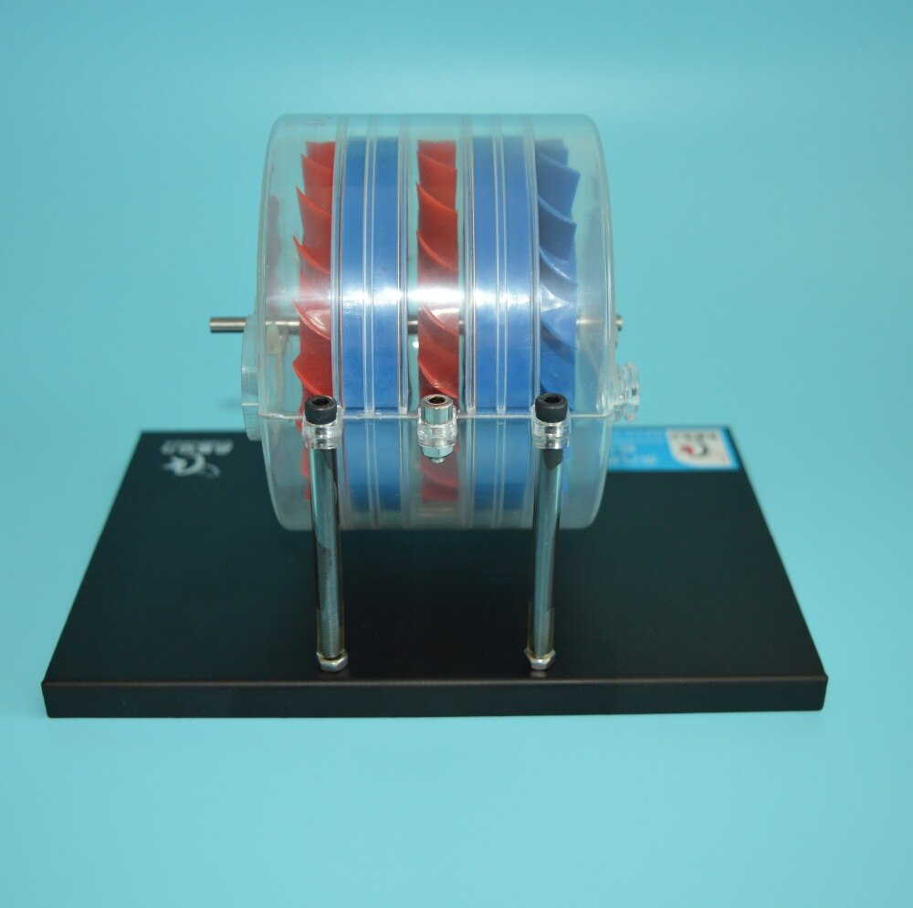 Turbina de vapor multietapa, modelo de escuela secundaria, física, configuración estándar, laboratorio, demostrador de física, equipo show-how