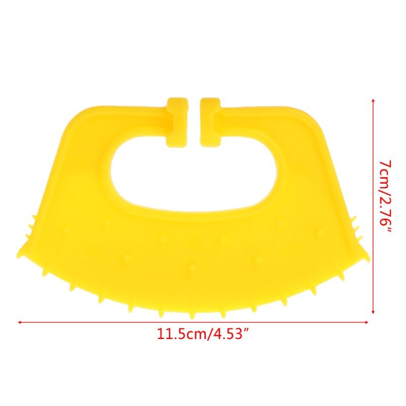 5Pcs Kalb Weaner Kunststoff Cattle Nase Ring Anti-Saugen Miling Stop Dorn Entwöhnung Assistent Werkzeug Vieh Ausrüstung Für bauernhof