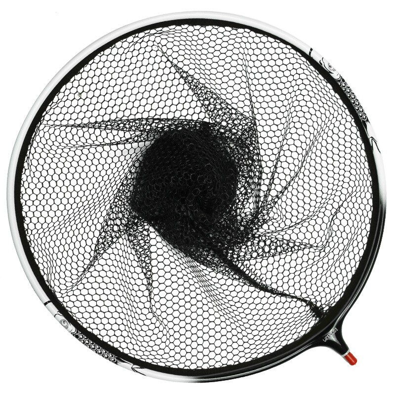 Head Fishing Nets Brail Nano Titanium Alloy Landing Net Removable Hand Net Anti-adhesive Hook Fishing Accessories B358