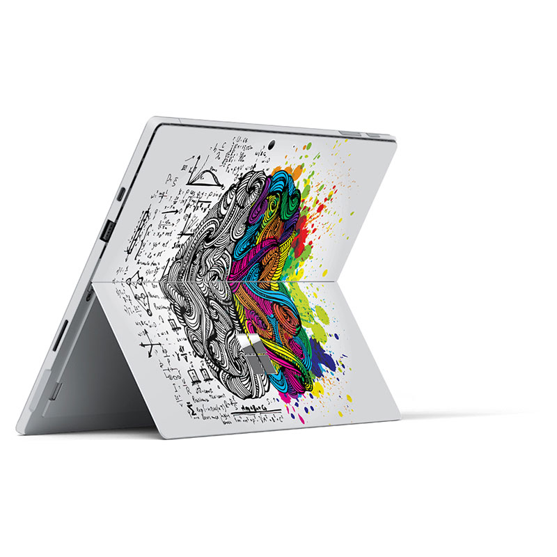 For Micro Surface Pro7 skin sticker for surface pro 7 Back Full Decal Tablet notebook vinyl Sticker: TN-surfacepro7-2009