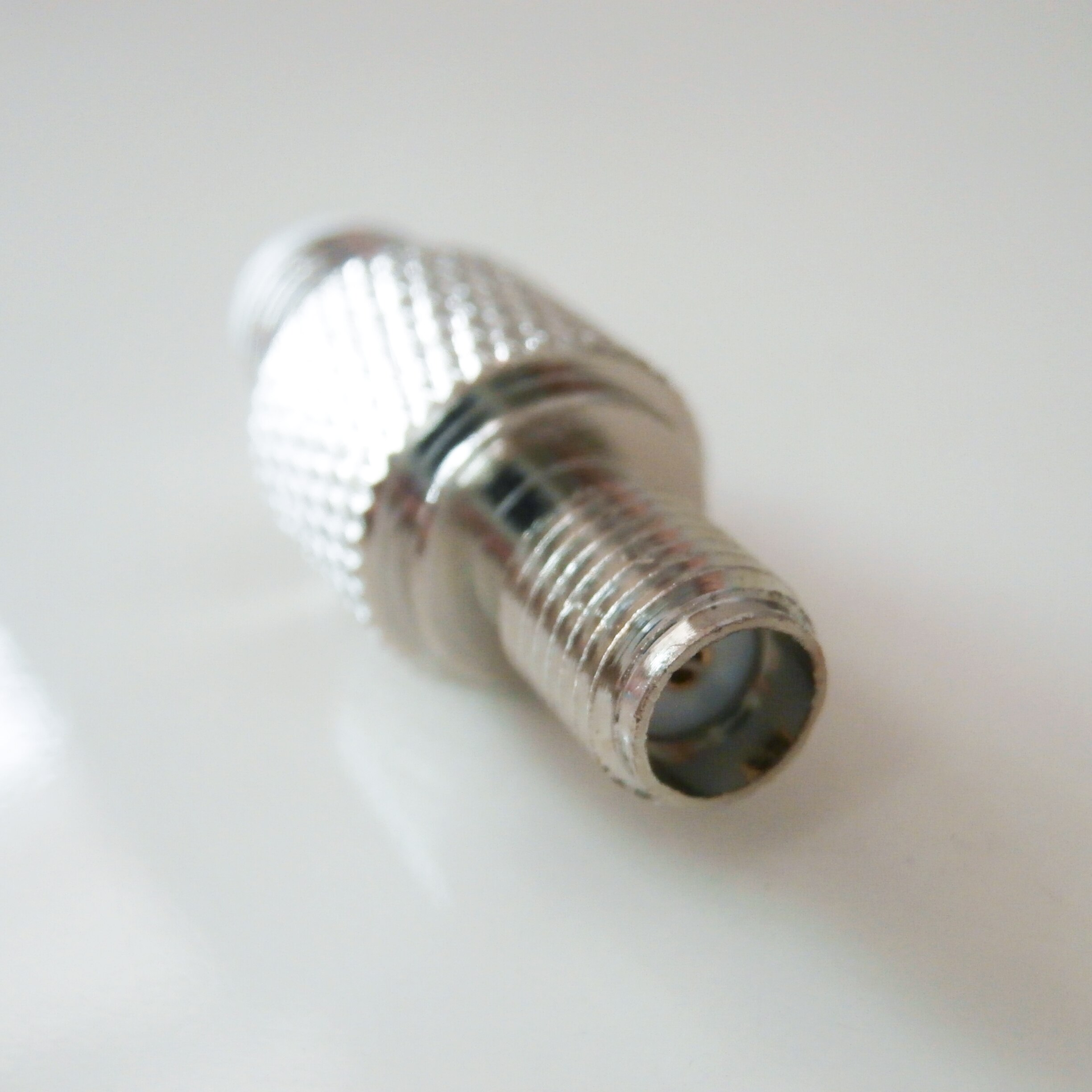 Adaptador FME Mujer a SMA hembra, fme-sma conector hembra, adaptadores RF coaxiales rectos de latón niquelado, 1 Uds.