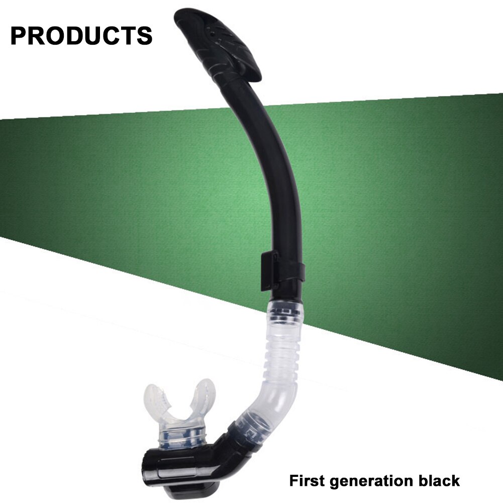 3 Kleur Droog Snorkel Duikbril Duiken Snorkel Voor Duiken Zwemmen Food-Grade Siliconen Mondstuk: 01
