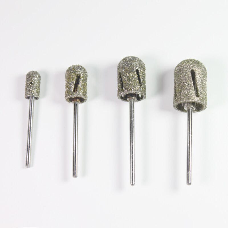 Pedicure Drill Bits Diamond Drill Bit Rotary Burr Foot Callus Cuticle Remove Grinding Clean Manicure Tools Feet Care Accessories