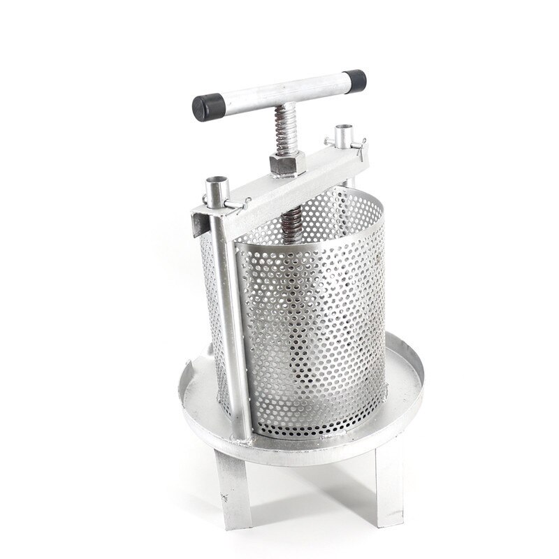 Presse à cire d&#39;abeille en acier, outil pour apiculture, maille, presse à miel en fonte, pressoir à cire d&#39;abeille