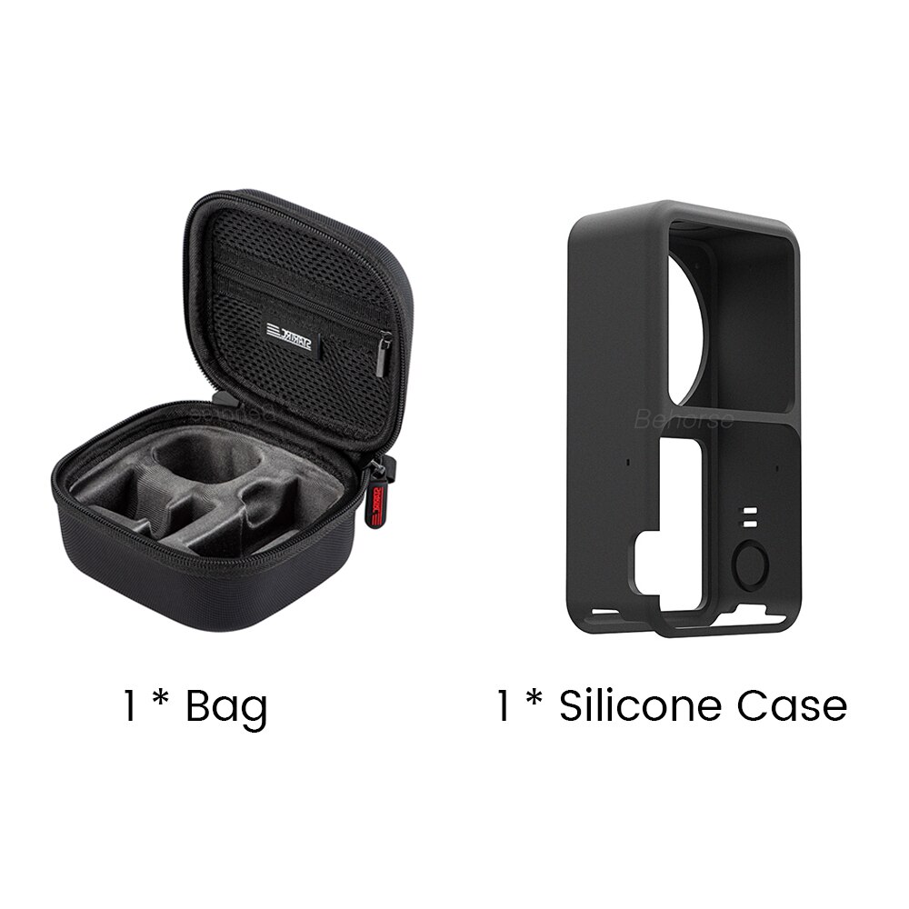 DJI Action 2 Portable Storage Case Handbag Carrying Case Magnetic Shell Cover for DJI Osmo Action 2 Sport Camera Accessories: Combo 5