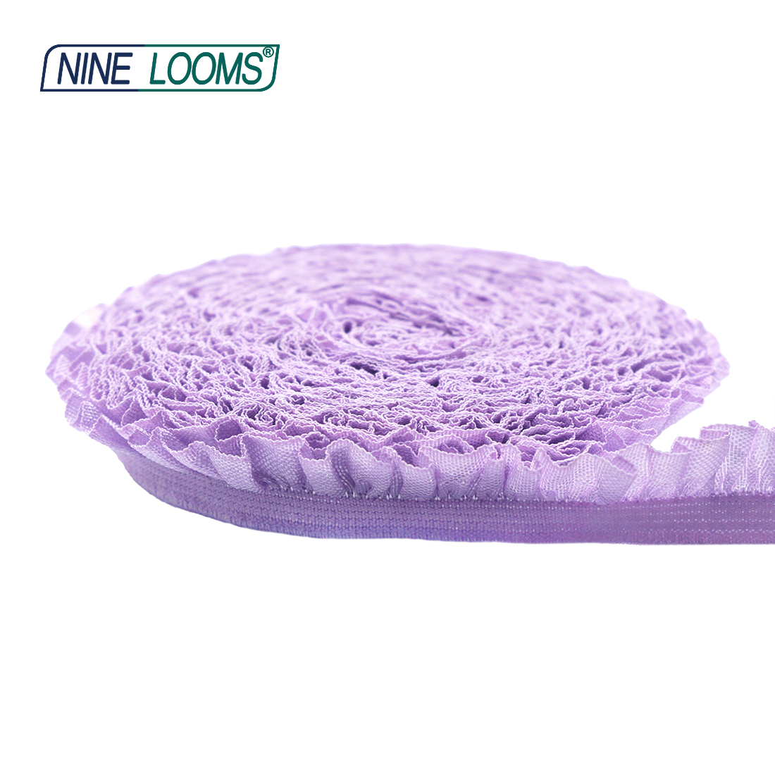 Cintas elásticas de encaje con volantes brillantes, cintas de LICRA con volantes de 5/8 "y 15mm, correas de lencería, vestido de tutú, manualidades de costura, 2, 5 y 10 yardas: Níquel negro / 1 mes