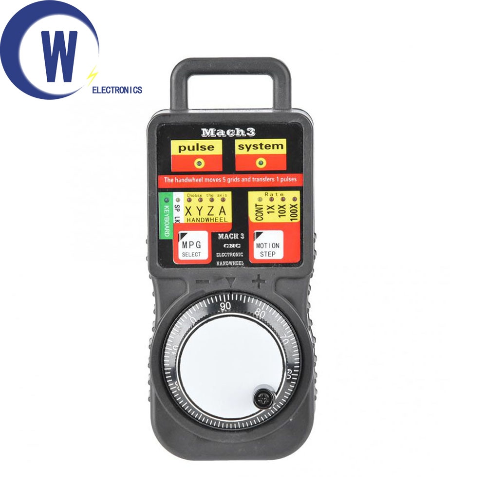 CNC MACH3 USB Industrielle Elektronische Handrad 4 Achse Manuelle Puls Generator MPG Anhänger Handrad
