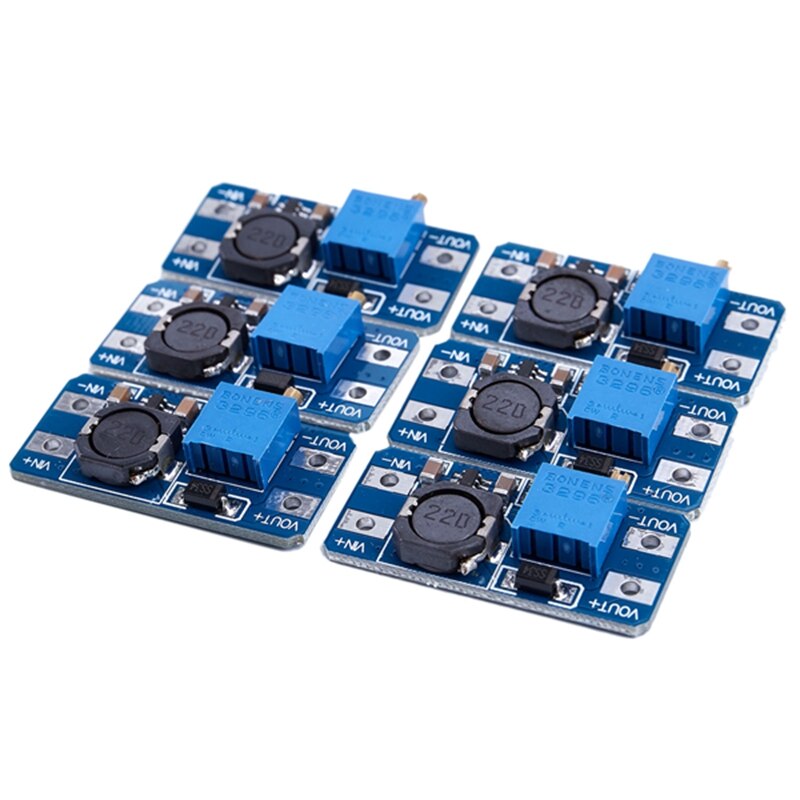6 stücke MT3608 DC 2A Step Up Power Booster Modul ... – Vicedeal