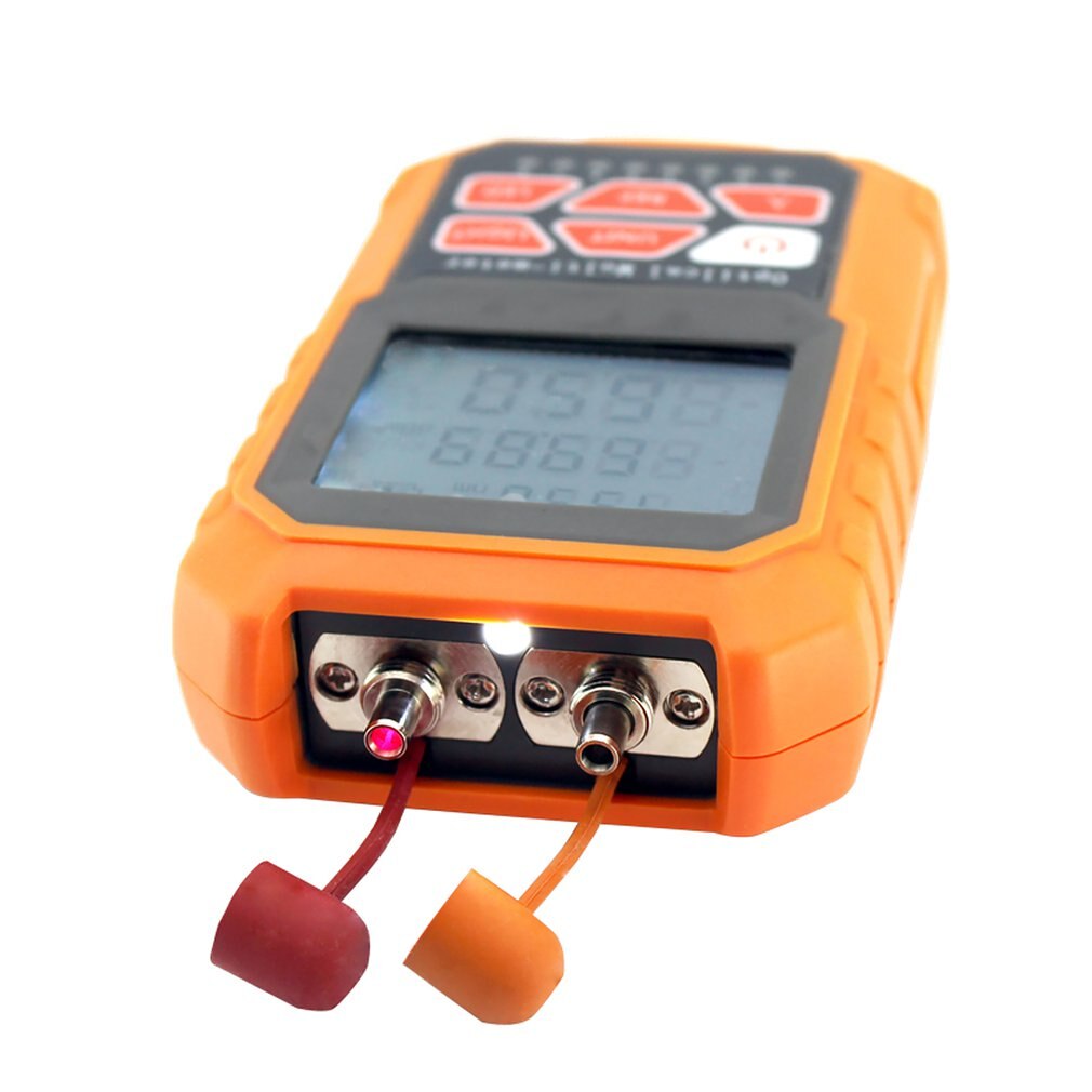 All-in-one Optical Fiber Power Meter Tool&5mW Visual Fault Locator Red Light Pen Light Visual Fault Locator