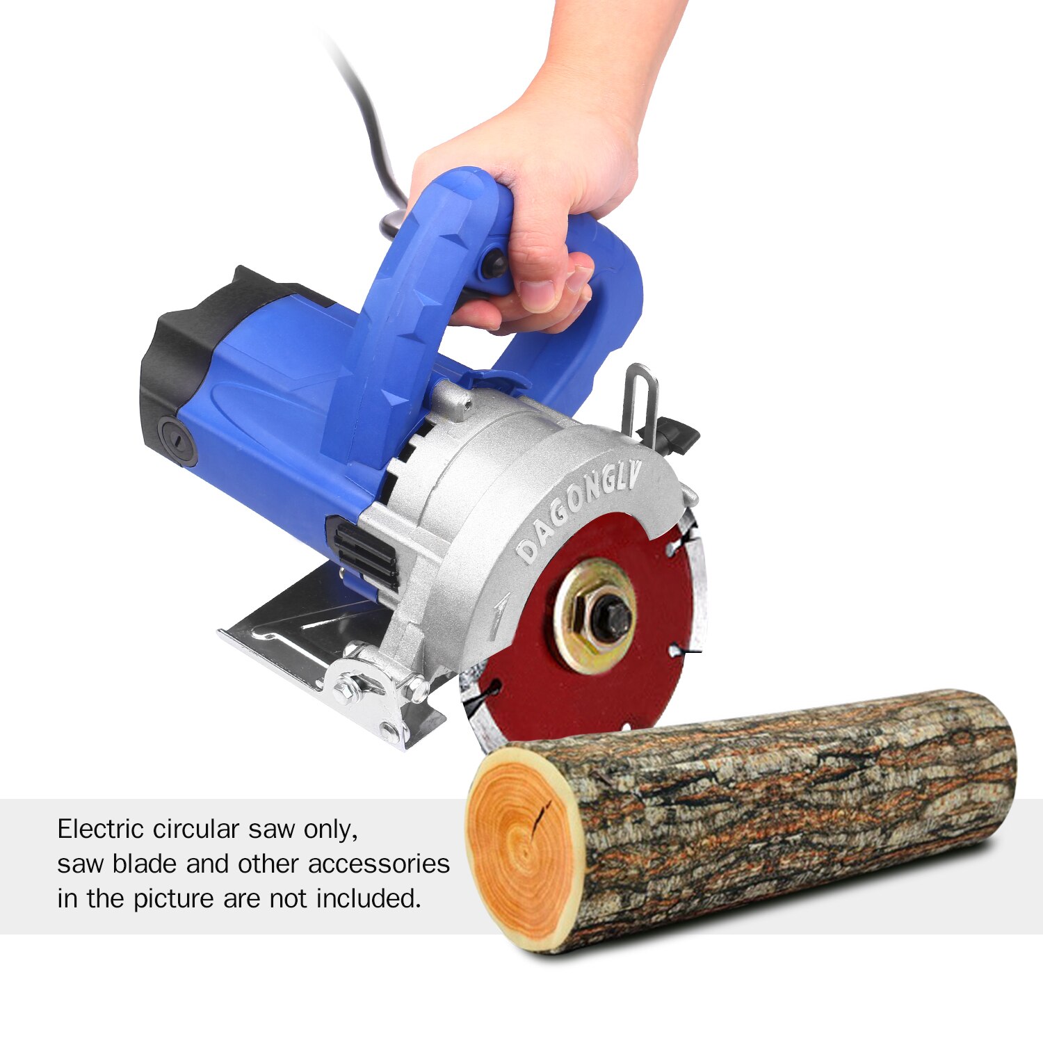 Multi-functional 1800W Electric Circular Saw 13000RPM Wood Cutter Chainsaw for Ceramic Stone Wood Bamboo Cutting