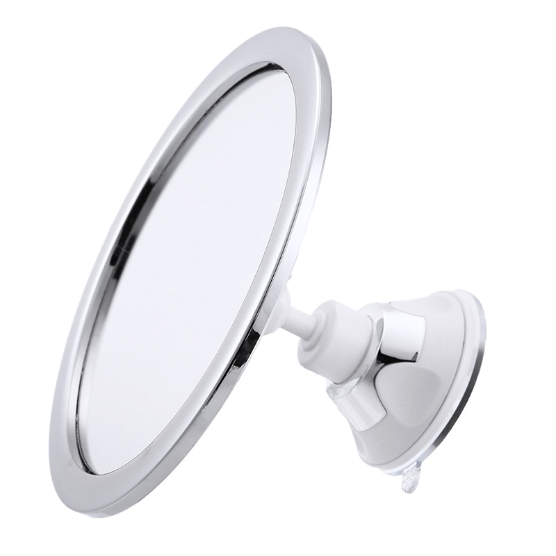 360 Degrees Rotation Fogless Suction Cup Shower Shaving Mirror Bathroom Washroom Fog Free Make Up Mirror