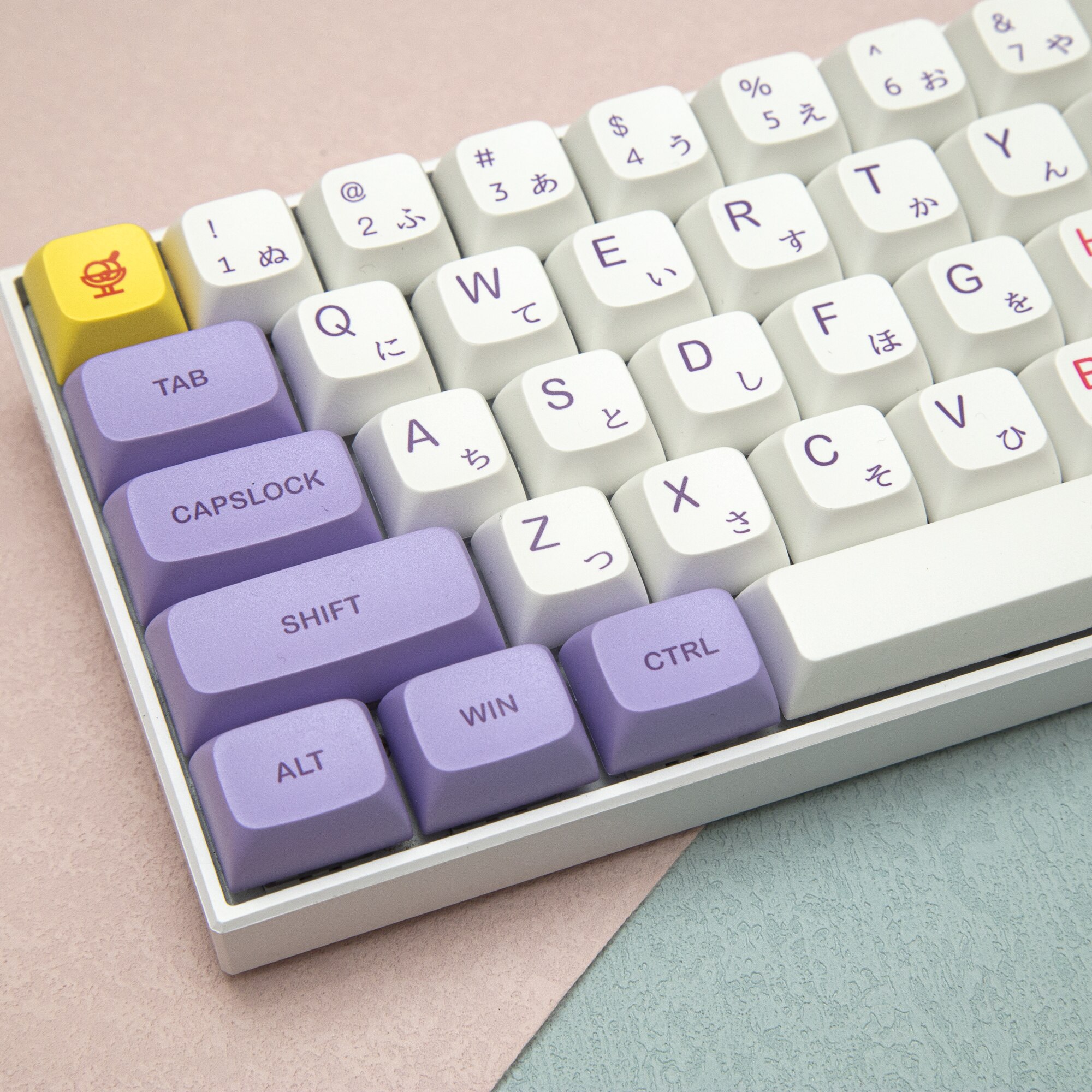 135 Keys XDA Ice Cream PBT Dye Sub Keycaps For Cherry Mx Switch Gateron Kailh Mechanical Keyboard XDA R2 Keys 61 68 89 Layout