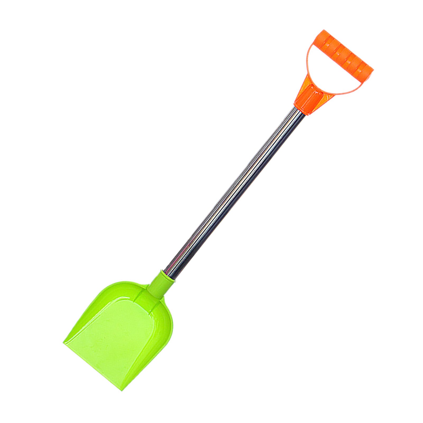 T# 1/4pc Children's Snow Shovel Children Beach Shovel With Stainless Steel Handle Children Snow Shovel Garden Tools Retractable: E