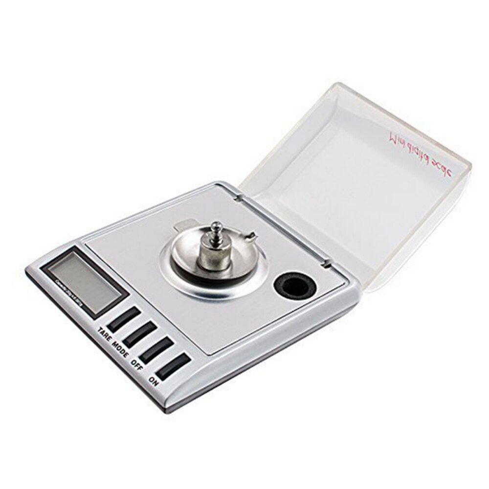 Balance de rechargement avec poids de calibrage de 30g, haute précision, pour bijoux, avec écran LCD, batterie incluse