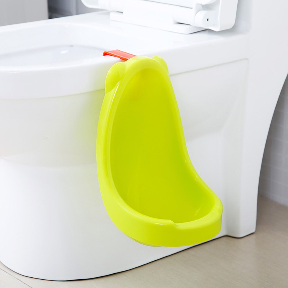 Kids Potty Toilet Urinal Pee Trainer Wall-Mounted Toilet Pee Trainer Children Baby Boy Bathroom Urinal: Yellow