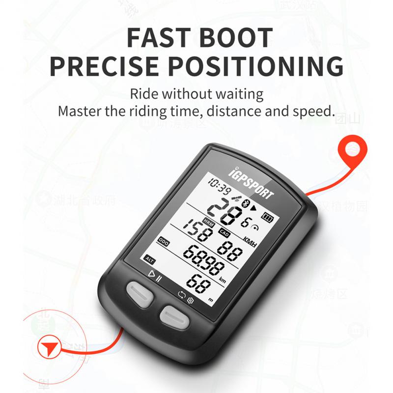 Igpsport IGS10S Code Tafel Gps Fietscomputer Ant + Hartslagmeter Cadans Fiets Draadloze Stopwatch Road Mtb Fietsen Speedmeter