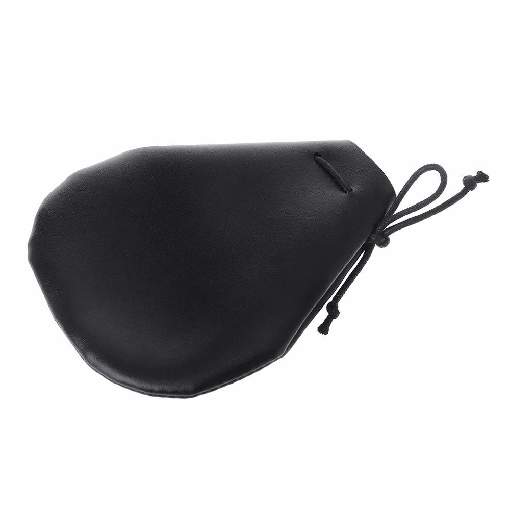 Klassisk terningveske med snøring i imitert skinn lommelomme til oppbevaring av myntveske