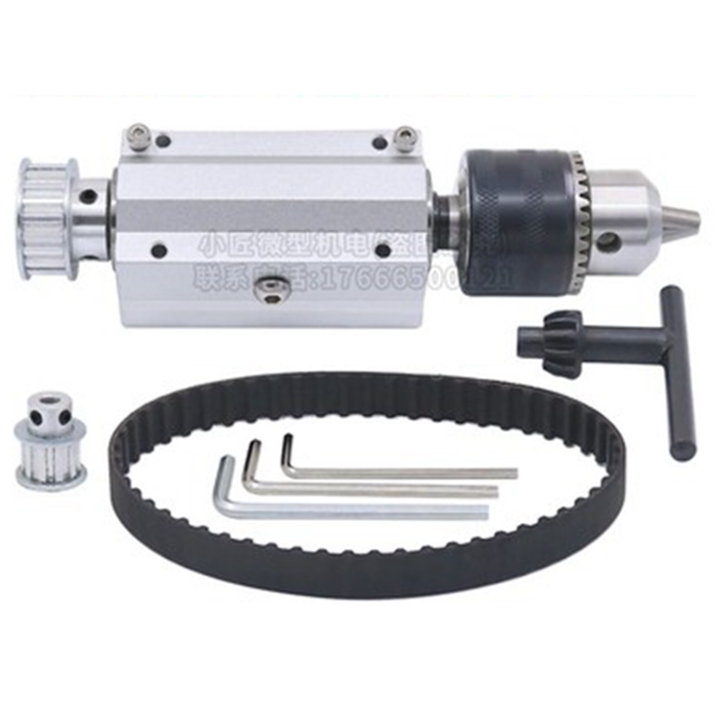 Unpowered Bench Drill Spindle Assembly, Small Micro Beads Machine, Mini Torno para Carpintaria, Fresadora, Furadeira Elétrica, DIY