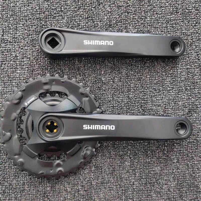 For Shimano FC-MT101-2 Crankset HYPERDRIVE MTB 2x9s mountain Bicycle Bike front chainwheel crank FC MT101-2 22-36T Accessories
