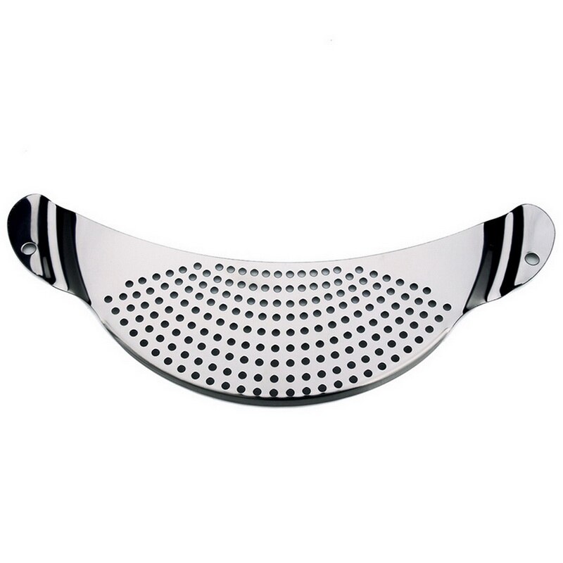 Pan Pot Sieb Edelstahl Pasta Spaghetti Praktische Entleerung Werkzeug Topf Sieb Pan Abtropffläche für Home Küche Einfache Entleerung: A