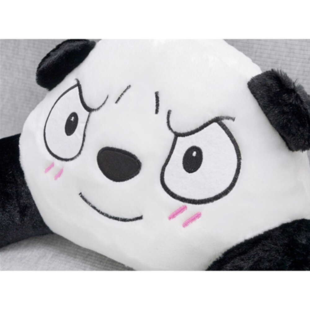 Myhung Panda Car Back Pillow Auto Seat Supports Cotton Cushion lumbar Back Waist Butt Head Soft Pillows