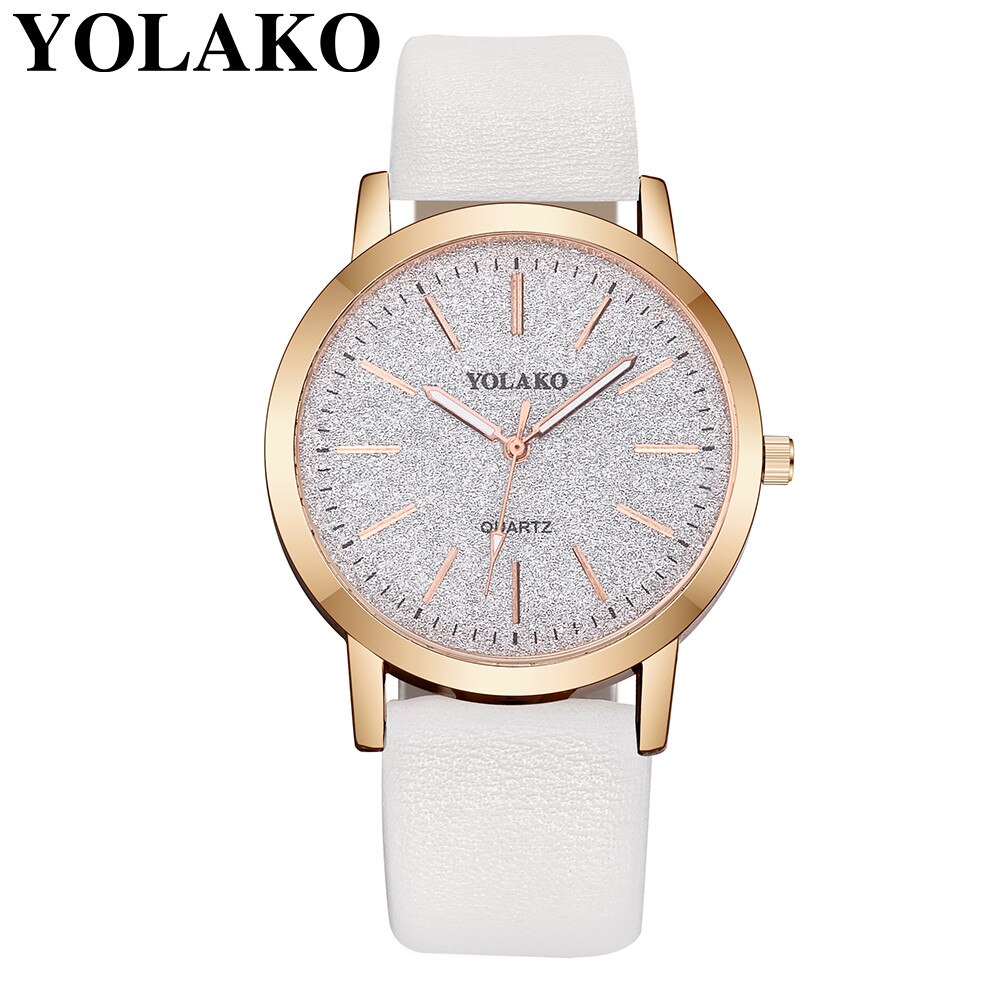 Horloge Dames Klok Analoge Horloge Vrouwen Casual Quartz Lederen Band Sky Horloge Analoog Horloge Waterdicht #5: F