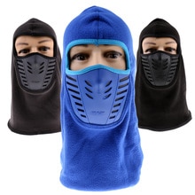 Winter Fleece Balaclava Windproof Mask Adjustable Face Head Warmer for Skiing Cycling Motorcycle Outdoor Sports