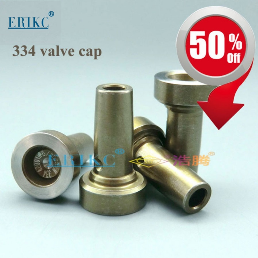 Erikc for bosch 334 kontrolventil hætte møtrik diesel cr brændstofindsprøjtning  f00 vc 01334 ventilhoved sæde  f 00v c01 334 til 0 445 110 serie